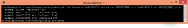 compression Zip Client OpenVPN