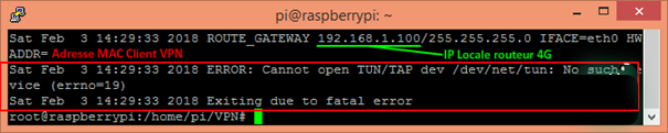 ERROR: Cannot open TUN/TAP dev /dev/net/tun: No such device (errno=19)