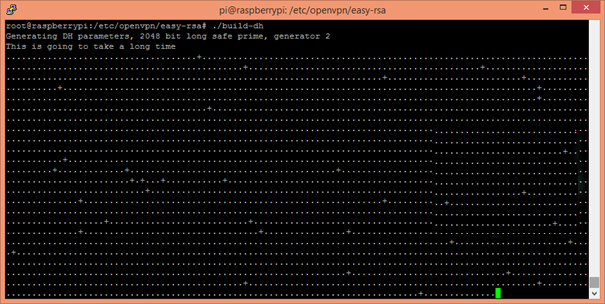 generation certificat key openVPN